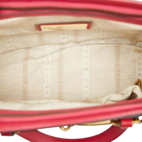 Gucci Horsebit Handbag in Pink Patent Leather for Women - Picture 9 of 10